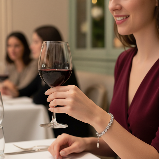 Halo Tennis Bracelet