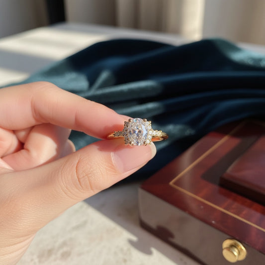 Golden Radiance Ring