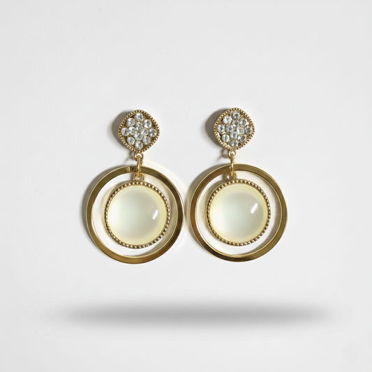 Celestial Glow Drop Earrings