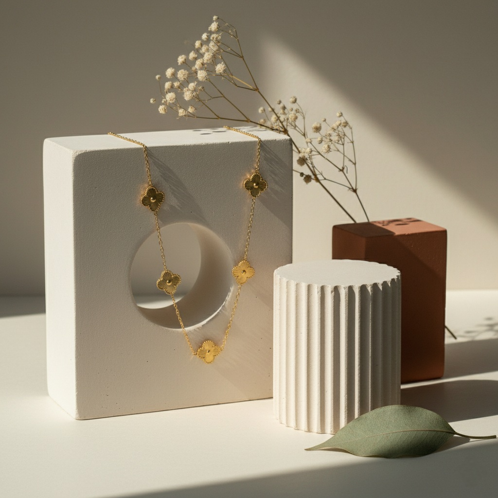 Radiant Clover Necklace