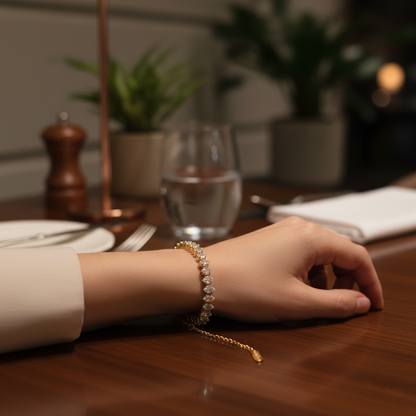 Marquise Cut Bracelet