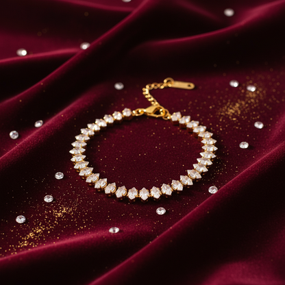 Marquise Cut Bracelet