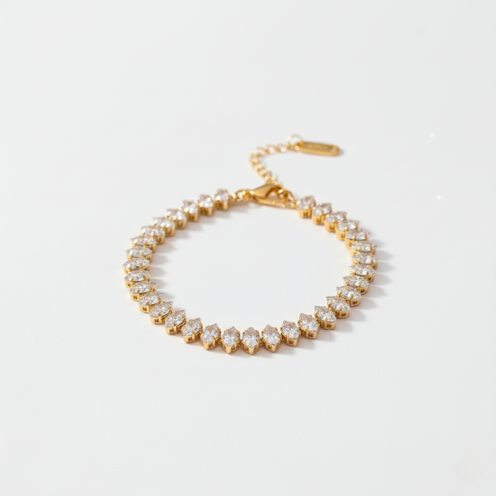 Marquise Cut Bracelet