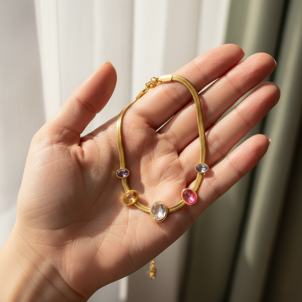 Kaleidoscope Gemstone Bracelet