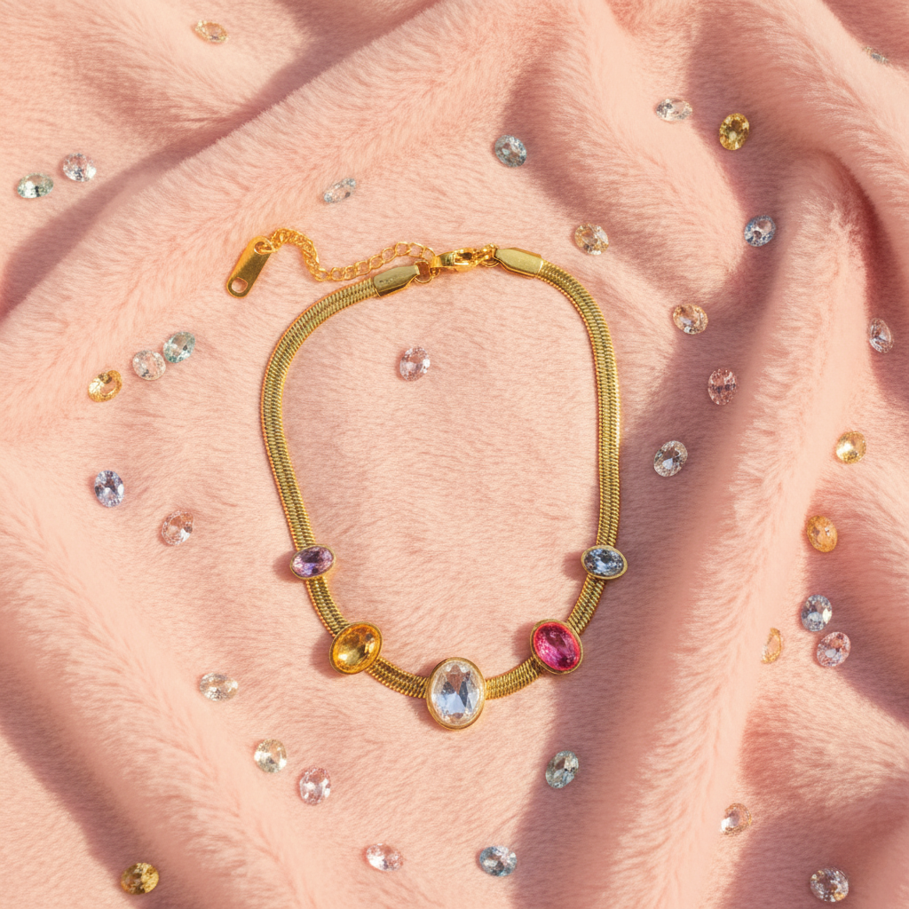 Kaleidoscope Gemstone Bracelet