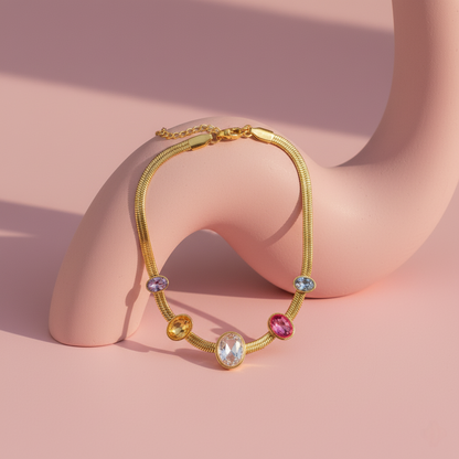 Kaleidoscope Gemstone Bracelet