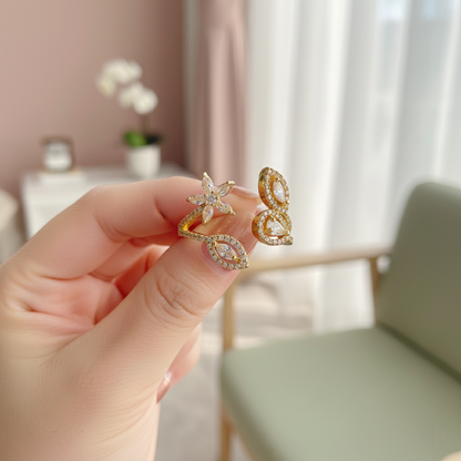 Whispering Petals Ring