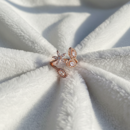 Whispering Petals Ring