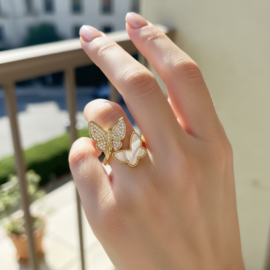Metamorphosis Butterfly Ring