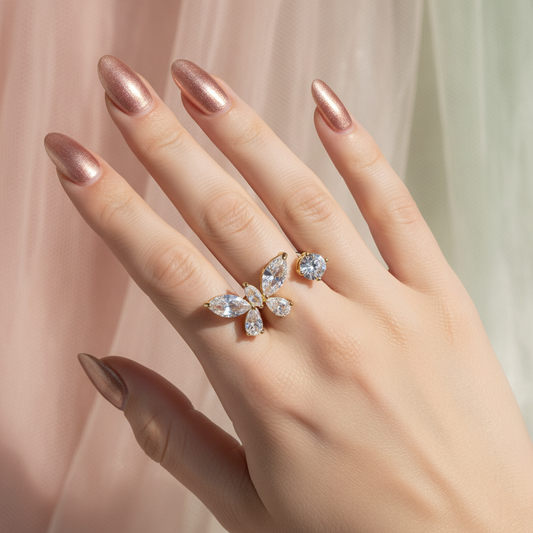 Monarch Whisper Ring