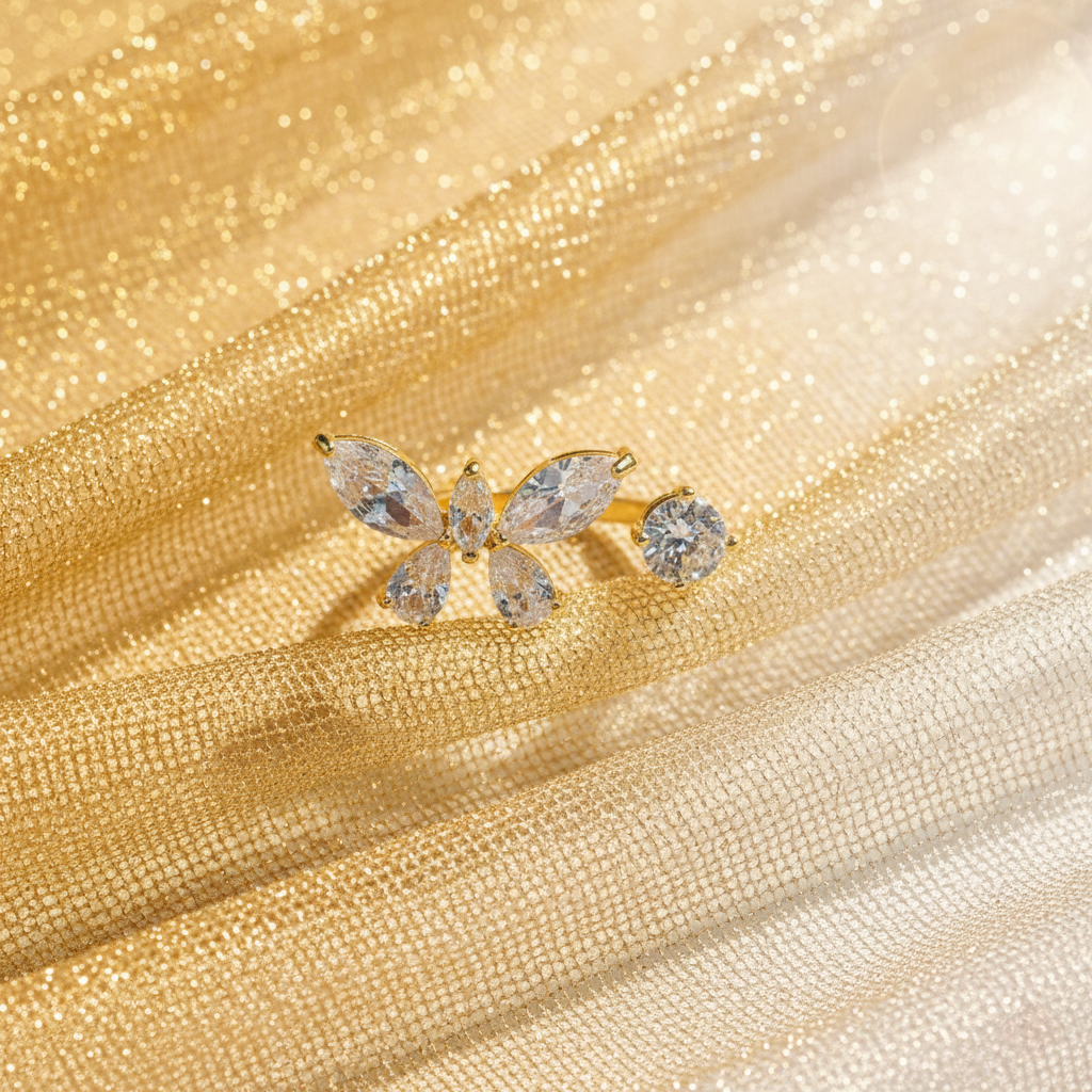 Monarch Whisper Ring