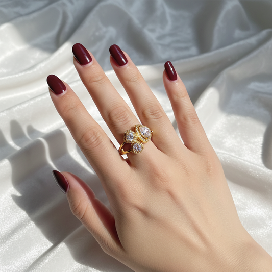 Celestial Cluster Ring