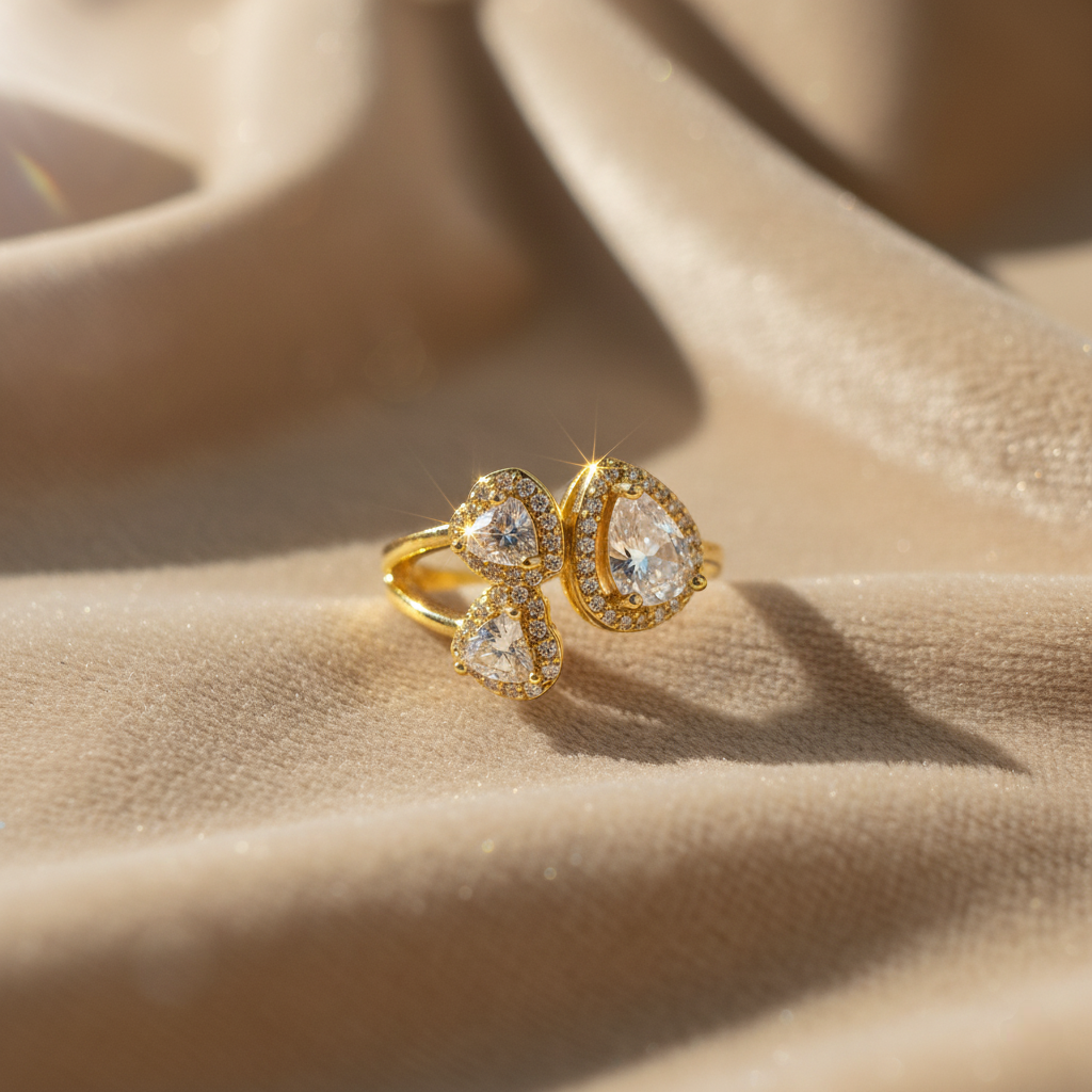 Celestial Cluster Ring