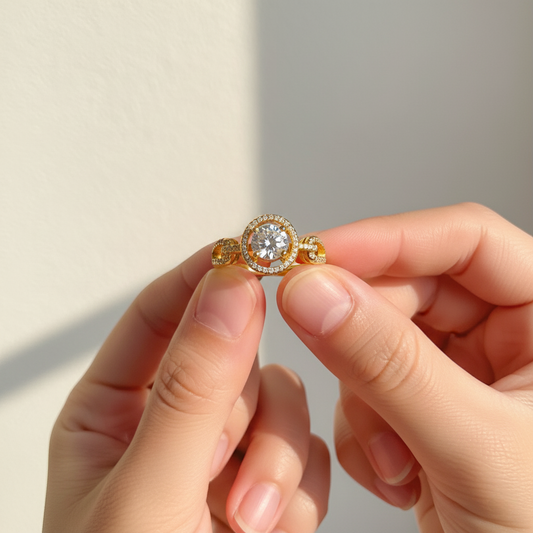 Signature Halo Ring