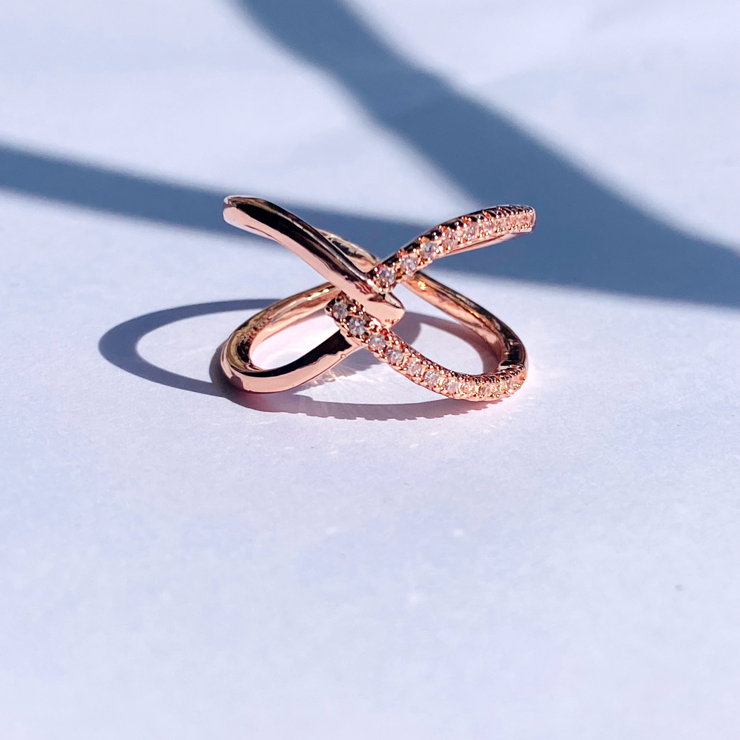 Rose Intertwine Ring