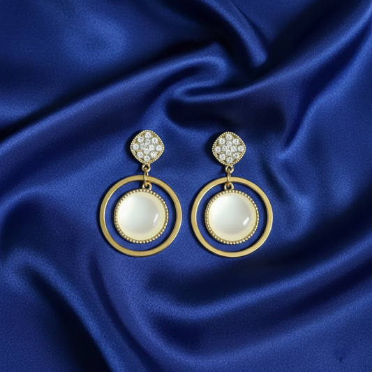 Celestial Glow Drop Earrings