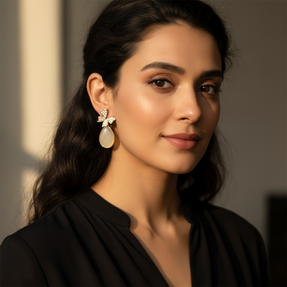 Glimmering Moth Dangles