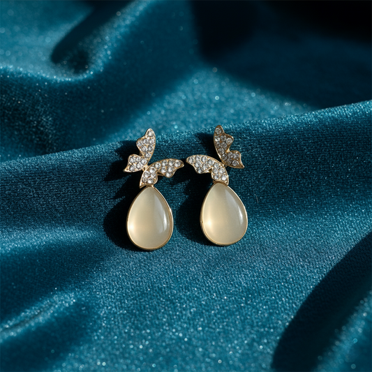 Glimmering Moth Dangles