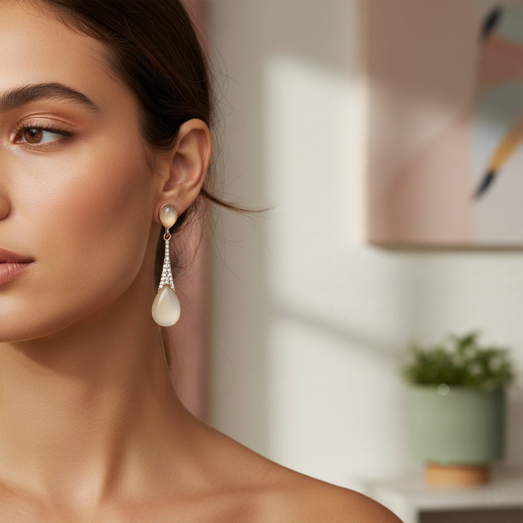 Luminous Teardrop Dangles