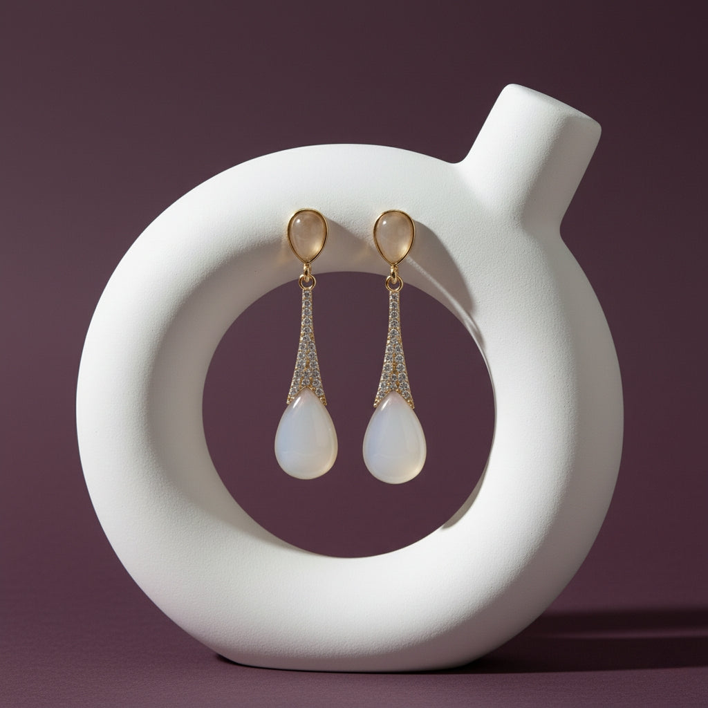 Luminous Teardrop Dangles