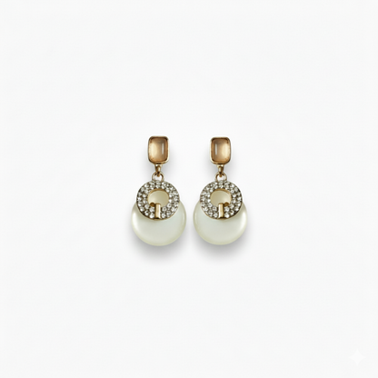Champagne & Ivory Dangles