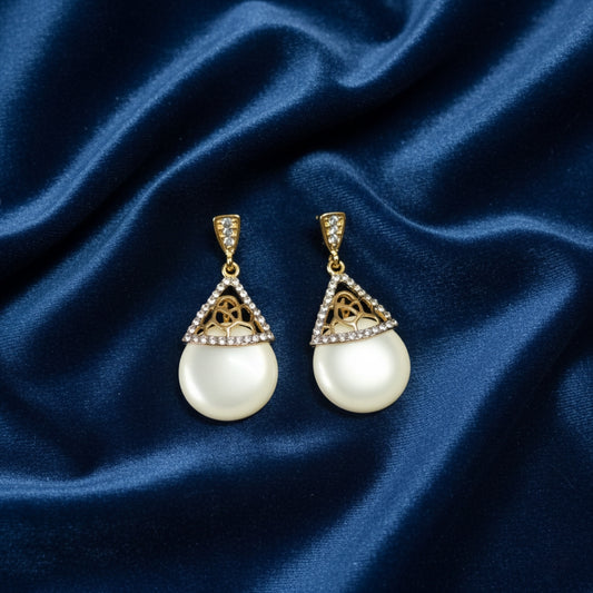 Gala Pearl Drop Earrings