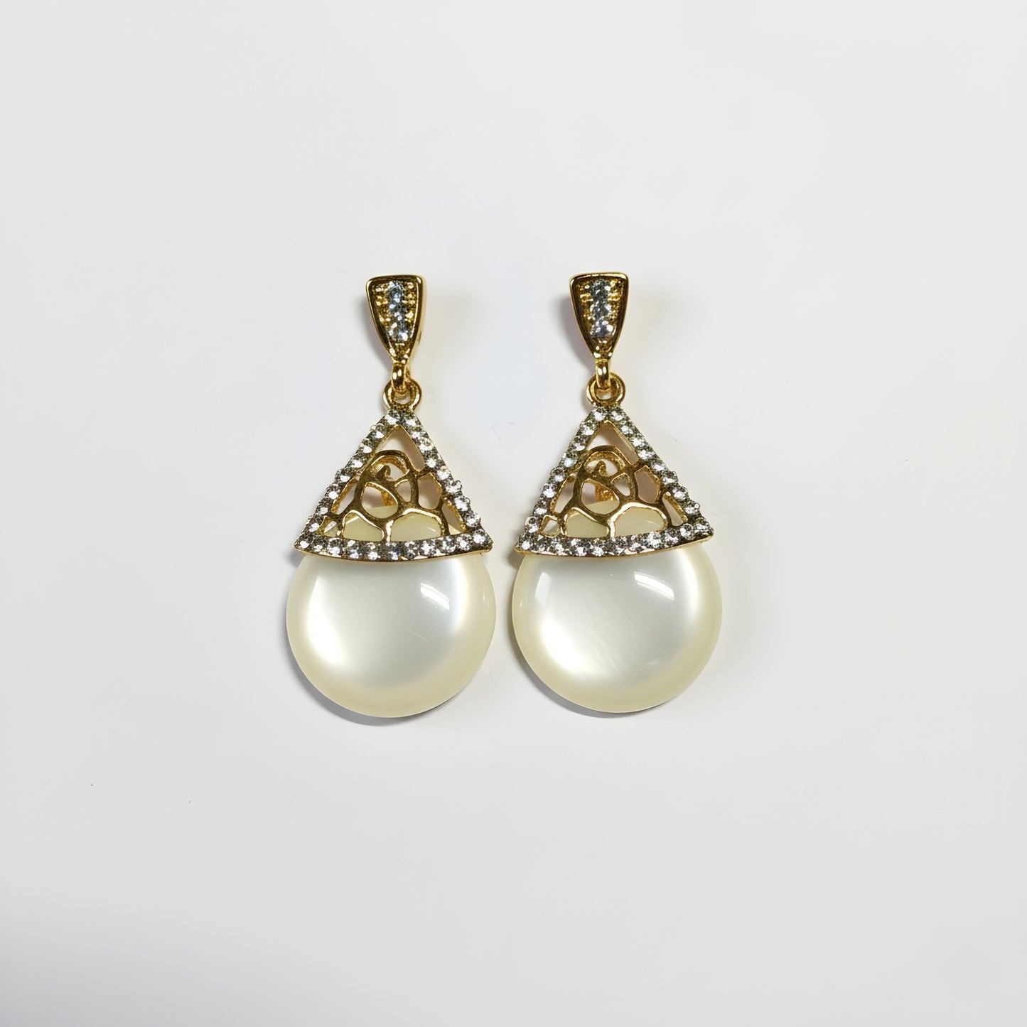 Gala Pearl Drop Earrings