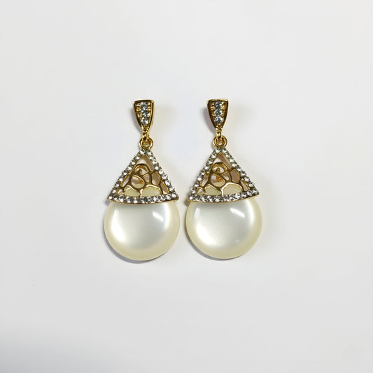 Gala Pearl Drop Earrings