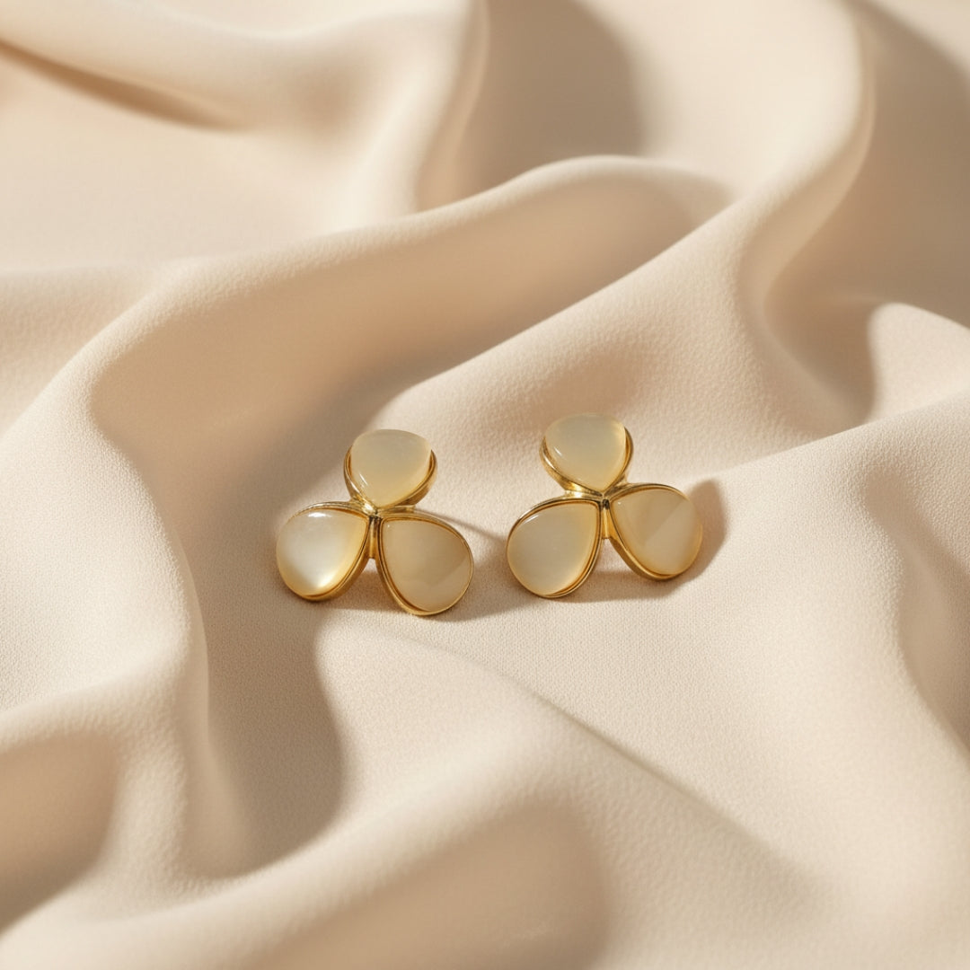 Petal Trinity Earrings