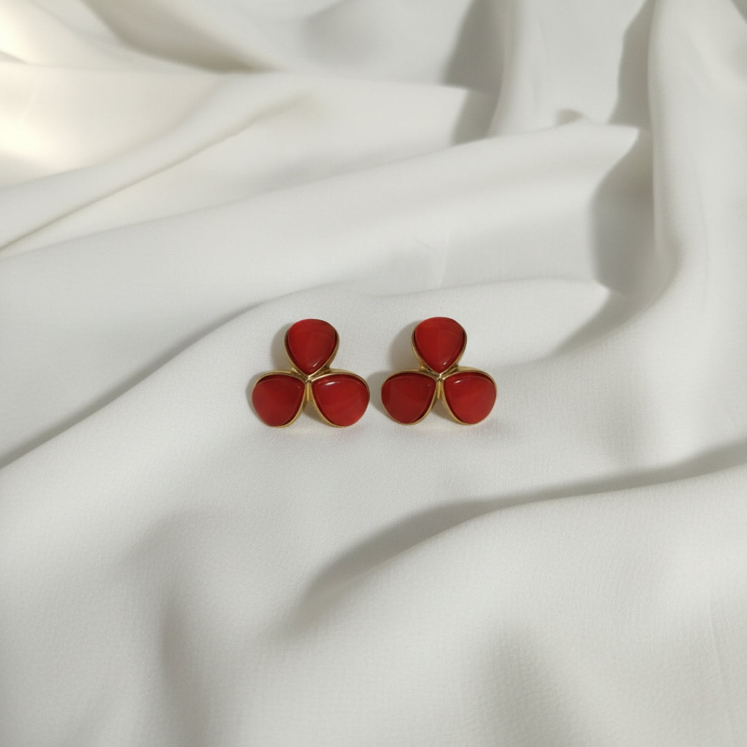 Petal Trinity Earrings