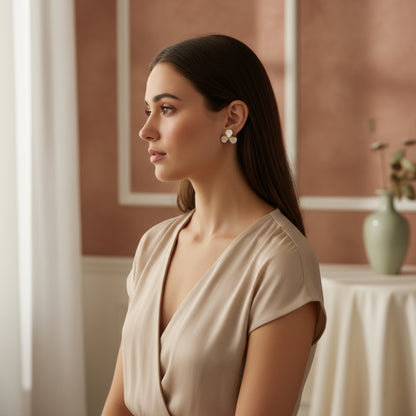 Petal Trinity Earrings