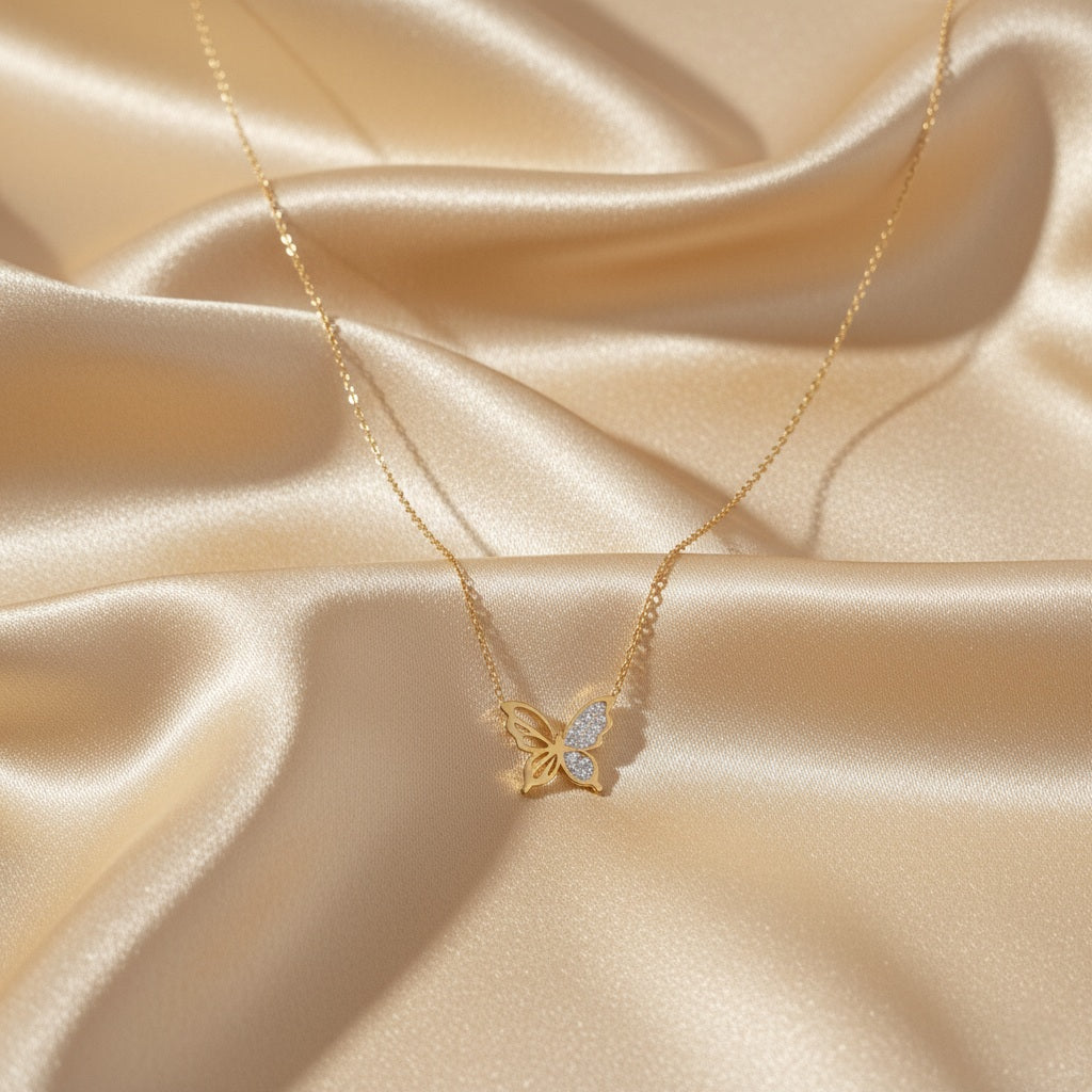 Shimmering Wings Necklace