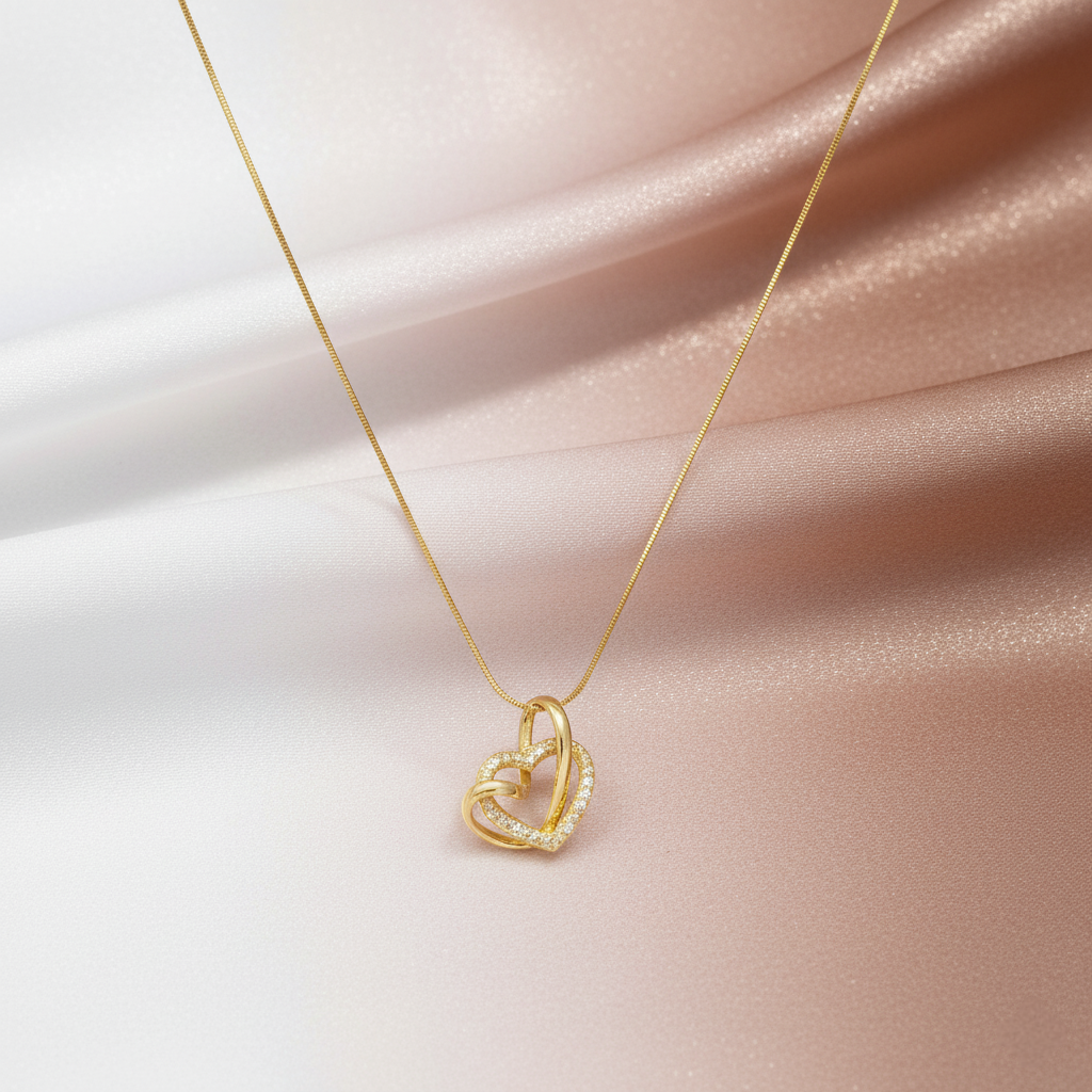 Entwined Heart Necklace