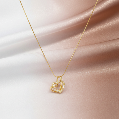 Entwined Heart Necklace