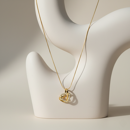 Entwined Heart Necklace