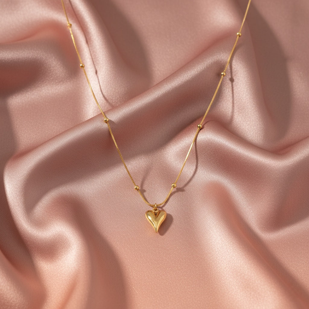 Molten Heart Necklace