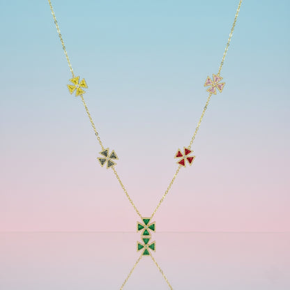 Chromatic Charm Necklace