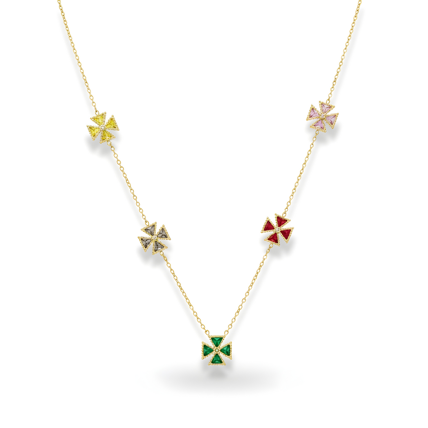 Chromatic Charm Necklace