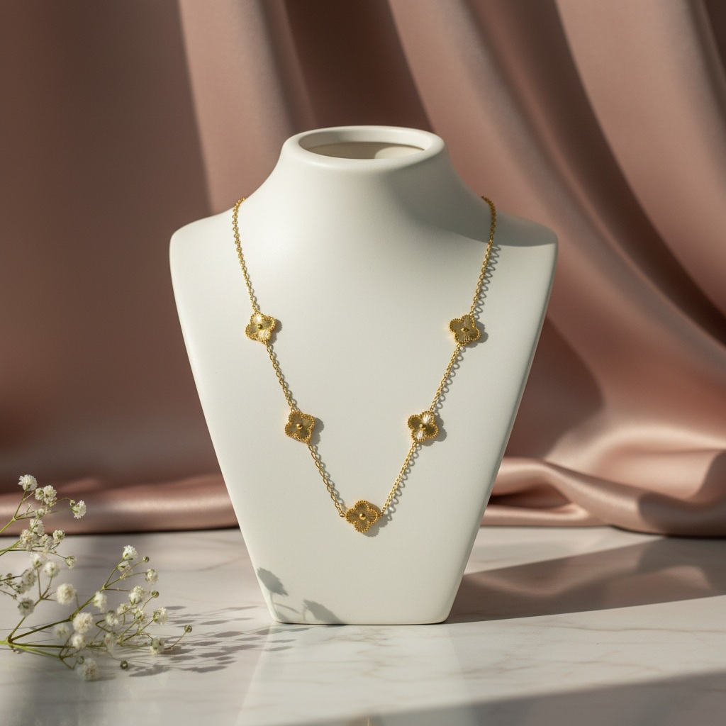 Radiant Clover Necklace