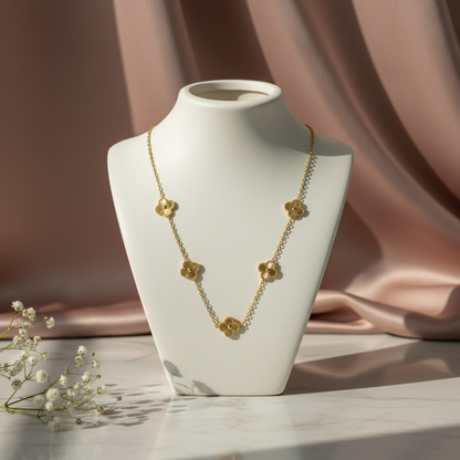 Radiant Clover Necklace