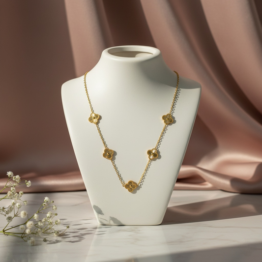 Radiant Clover Necklace