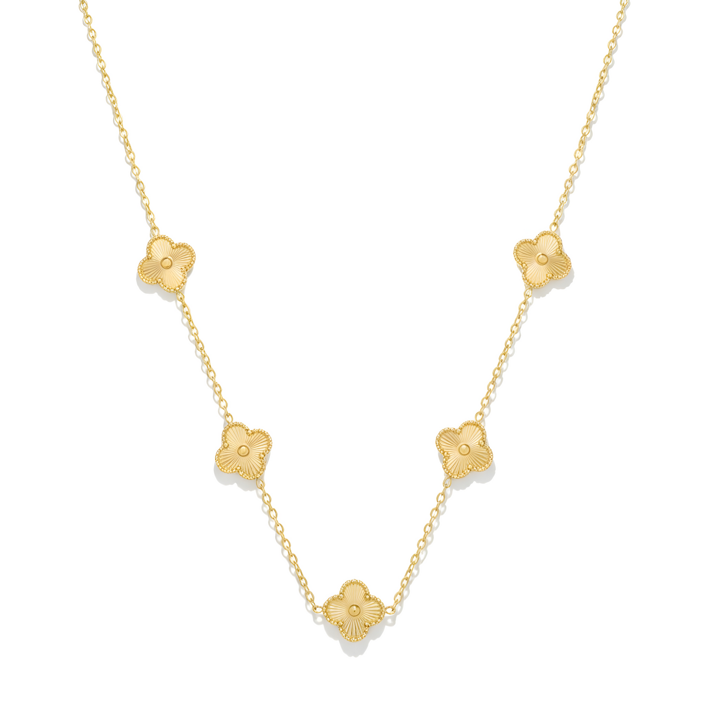 Radiant Clover Necklace
