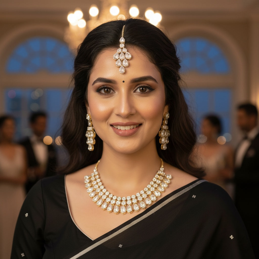 Cascading Teardrop Jewelry Set